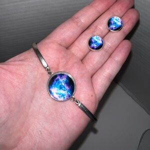 Galaxy Bracelet & Earring Set